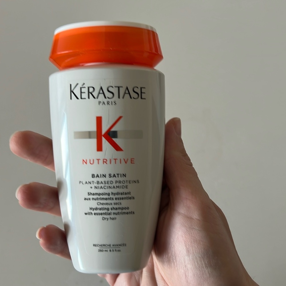 Kerastase Nutritive Bain Satin Riche Nutrition Rich Shampoo 250ml/8.5 fl oz NWT